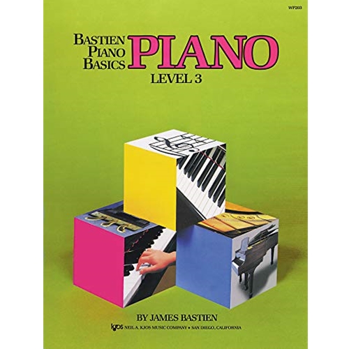 Bastien Piano Basics Piano Level 3