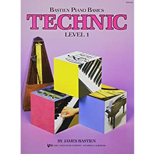 Bastien Piano Basics, Technic Book, Level 1