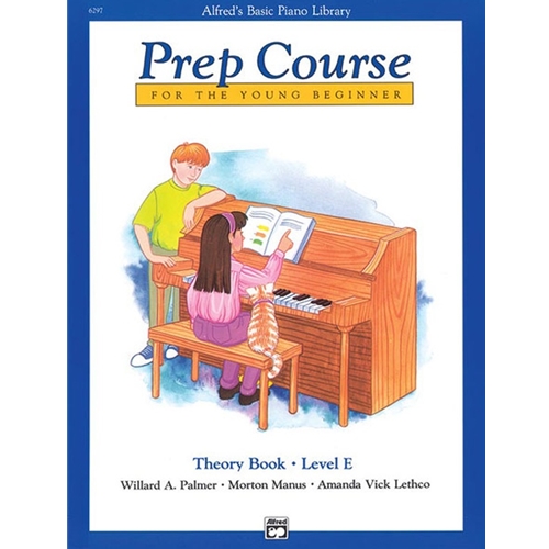 Alfred Basic Piano Library, Prep Course, Theory Book, Level E
