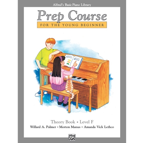 Alfred Basic Piano Library, Prep Course, Theory Book, Level F
