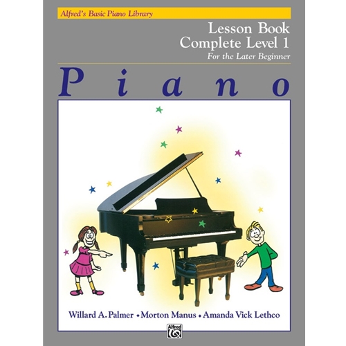 Alfred Basic Piano Library, Lesson Book Complete Level 1