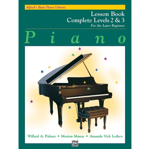 Alfred Basic Piano Library, Lesson Book Complete Level 2 & 3
