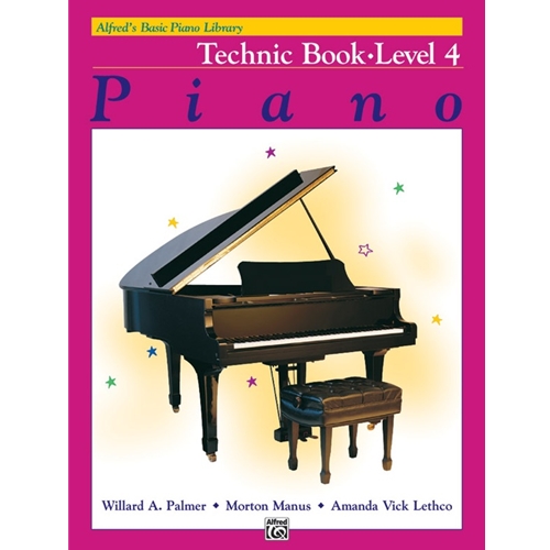 Alfred Basic Piano Library, Technic Book, Level 4