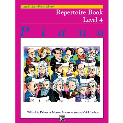 Alfred Basic Piano Library, Repertoire Book, Level 4
