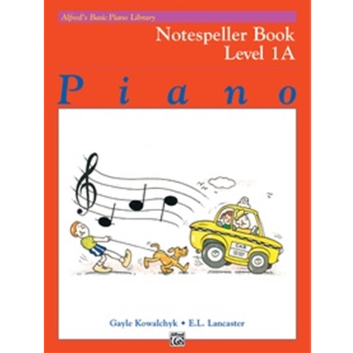 Alfred Basic Piano Library, Notespeller Book, Level 1A