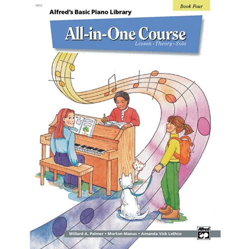 Alfred Basic Piano Library All-in-One Course, Level 4