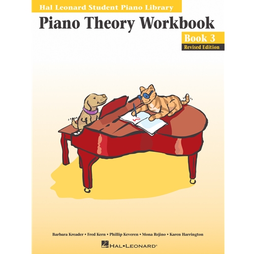 Hal Leonard Student Piano Library, Piano Theory Workbook, Book 3