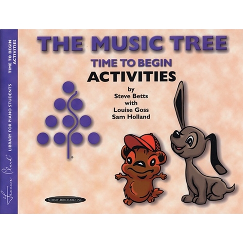 The Music Tree, Time to Begin, Activities Book