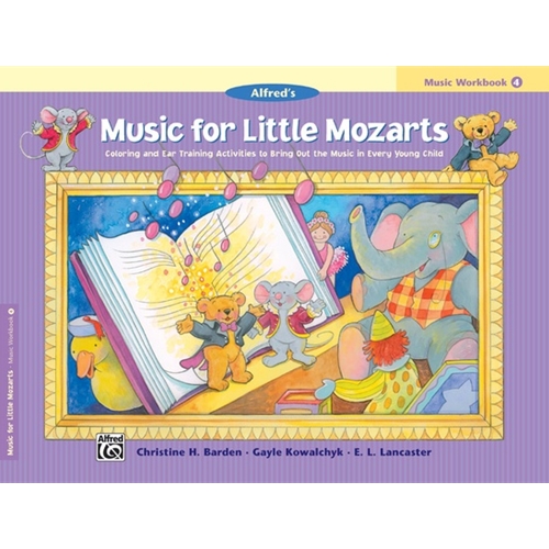 Alfred's Music for Little Mozarts, Workbook, Level 4