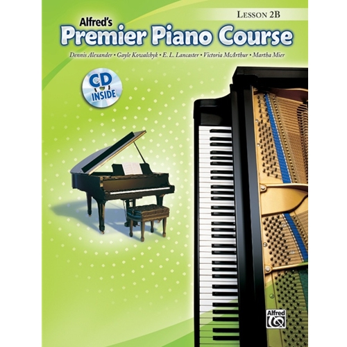 Alfred's Premier Piano Course, Lesson Book Level 2B w/CD