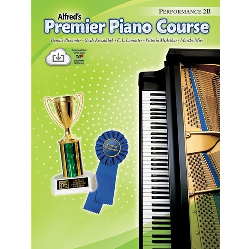 Alfred Premier Piano Course, Performance Book, 2B w/Online Audio