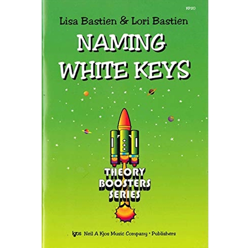 Bastien Theory Boosters: Naming White Keys Piano