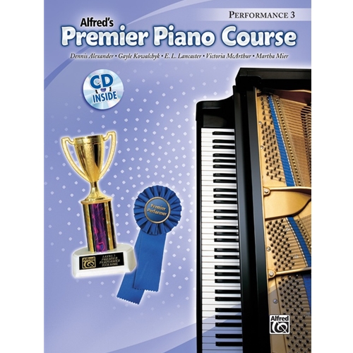 Alfred Premier Piano Course, Performance Book, Level 3 wih CD