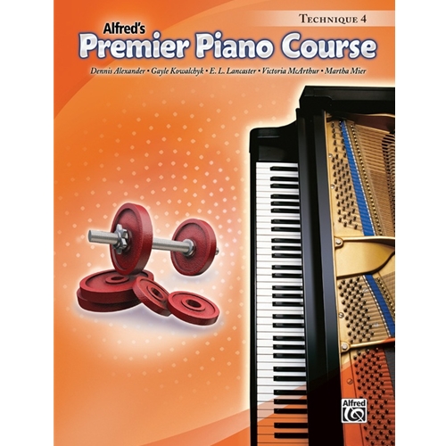 Alfred Premier Piano Course, Technique Level 4