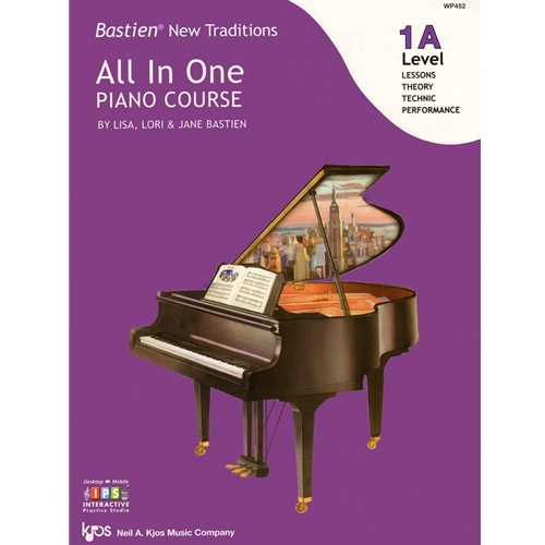 Bastien New Traditions - All in One Piano Course: 1A Level