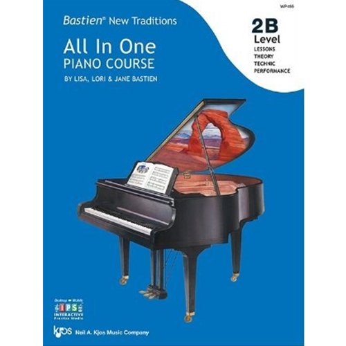 Bastien New Traditions - All in One Piano Course: 2B  Level