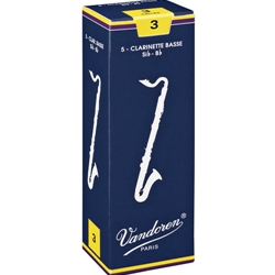 V23 Vandoren Bass Clarinet Reeds- Box of 5