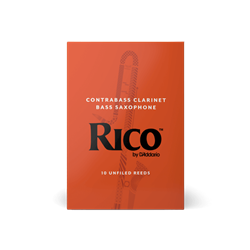 Rico Contra Bass Clarinet/Bass Sax Reeds - Box of 10