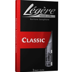 Legere Synthetic Baritone Saxophone Reed - Classic Cut