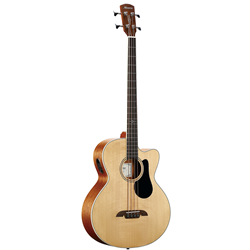 Alvarez AB60CE Acoustic-Electric Bass, Artist Series - Natural