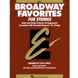 Broadway Favorites For Strings - Cello