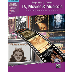 Top Hits from TV, Movies & Musicals Instrumental Solos - Alto Saxophone