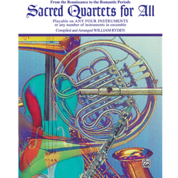 Sacred Quartets for All - Trombone / Baritone BC / Bassoon / Tuba