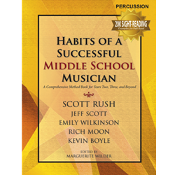 Habits of a Successful Middle School Musician - Percussion