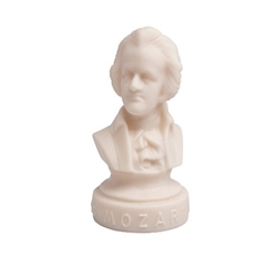 Halbe Mozart Small, Round Base Statuette