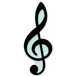 Treble Clef Magnet