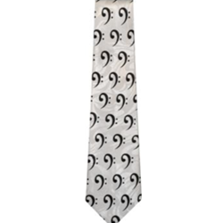 Bass Clef Tie