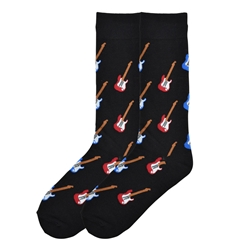 Electric Guitar Socks - Men's