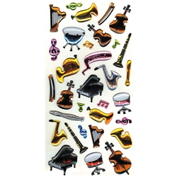 Orchestra Instrument Stickers