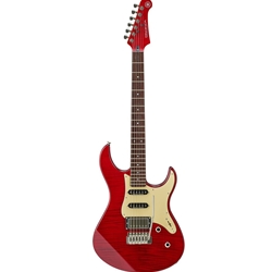 Yamaha Pacifica Electric Guitar in Fired Red; Duncan Pickups