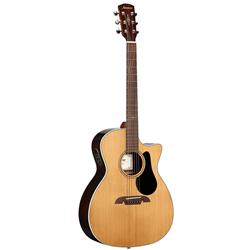 Alvarez AG75CE Acoustic-Electric Guitar, Artist Series Grand Auditorium Cutaway - Natural