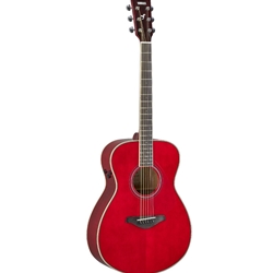 Yamaha FSC-TA Transacoustic Concert Size Acoustic Electric Guitar - Ruby Red