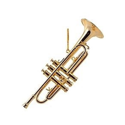Trumpet Ornament - 4.5"
