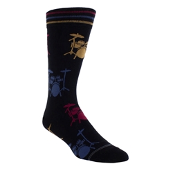 Drumset Socks - Black