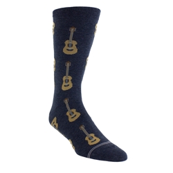 Accoustic Guitar Socks Men's