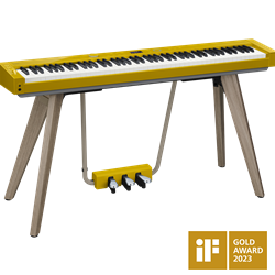 Casio PX-S7000 Privia 88-Digital Piano w/stand and 3 pedal system (Mustard)