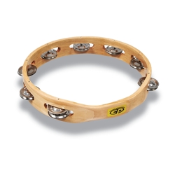 CP 10" Single Row Tambourine w/ Head