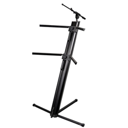 Gator 2-Tier Keyboard Stand with Mic Boom