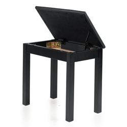 Wooden Keyboard Bench with Flip up Storage