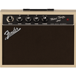 Fender Mini '65 Twin Amp 1W 2x3 Guitar Amp - Blonde