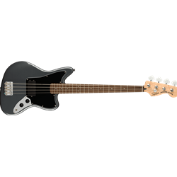 Fender Affinity Jaguar H Electric Bass Guitar - Charcoal Frost Metallic
