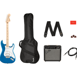 Fender Affinity Series Stratocaster HSS Electric Guitar Pack - Blue