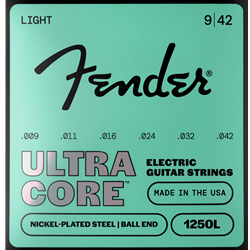 Fender UltraCore 1250 Nickel-Plated Steel Light Electric Guitar Strings