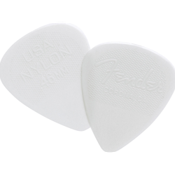 Fender 351 Shape .046 Nylon Picks -Pack of 12