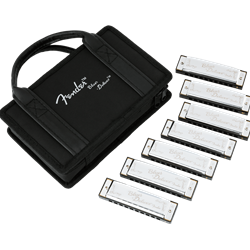 Fender Blues Deluxe Series - Pack of 7 w/Case