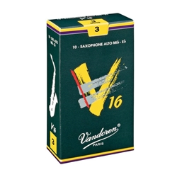 Vandoren V16 Alto Saxophone Reeds - Box of 10